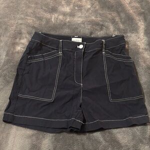 Nicole Miller Women's Black Cargo Shorts